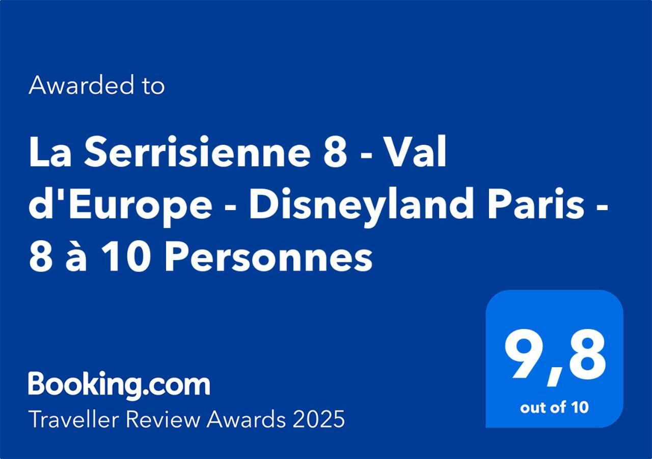 La Serrisienne 8 - Val D'Europe - Disneyland Paris - 8 A 10 Personnes Buitenkant foto
